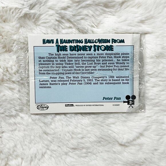 🔮 5/$25 Vintage‎ 90s Disney Store Disney Villains Trading Cards Sealed - Picture 2 of 3